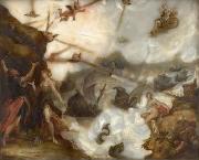 Hans von Aachen und auf der Reckseite die Entfesselung der Winde durch Aeolus Sweden oil painting artist